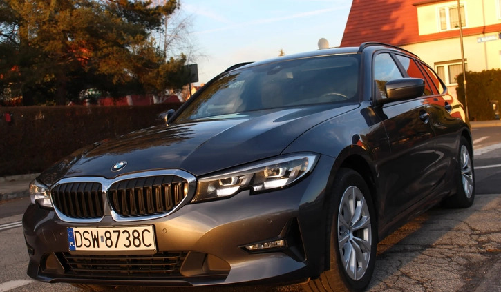 BMW Seria 3 cena 78400 przebieg: 122185, rok produkcji 2020 z Świdnica małe 781